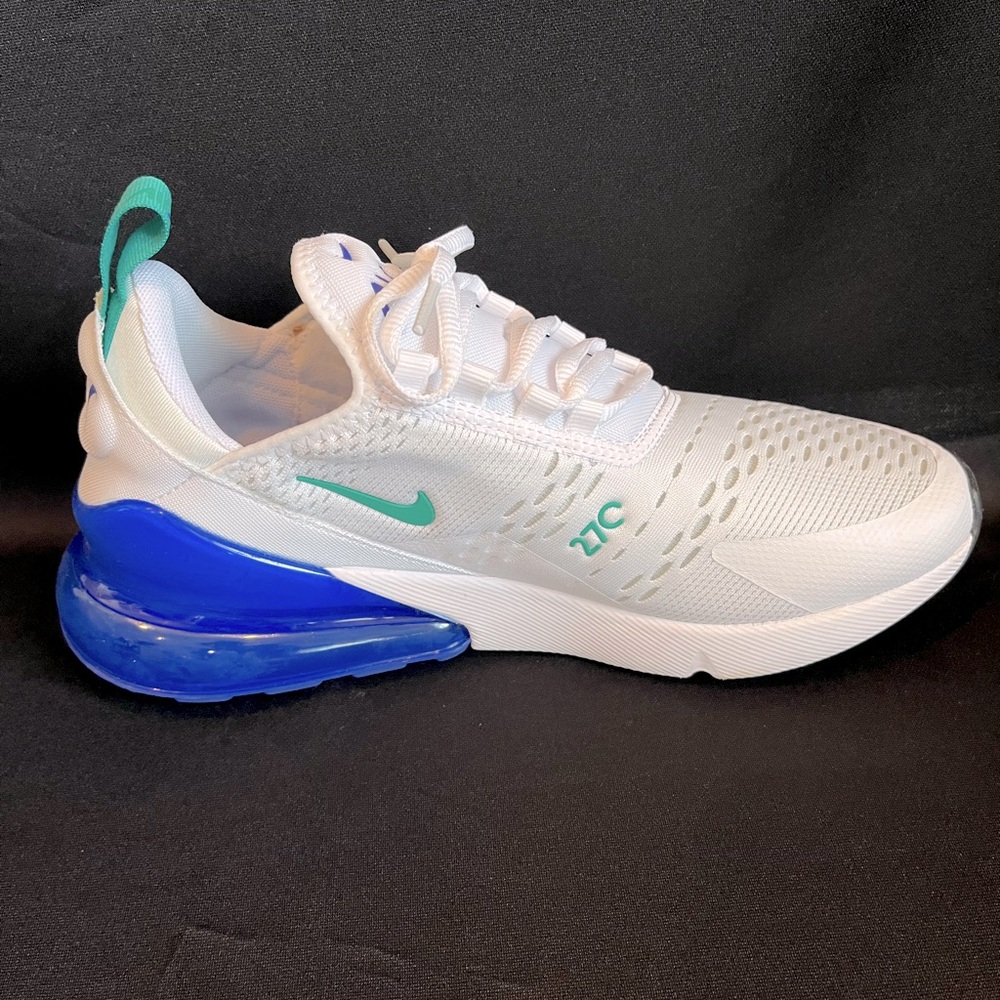 Nike Air Max 270s.
